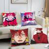 Манга G-Gokurakugai Наволочка Квадратная Подушка Спальня Диван Досуг Комфорт Подушка Автомобиль Гостиная Украшение Дома 40X40