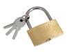 50mm Brass Padlock with 3 Keys