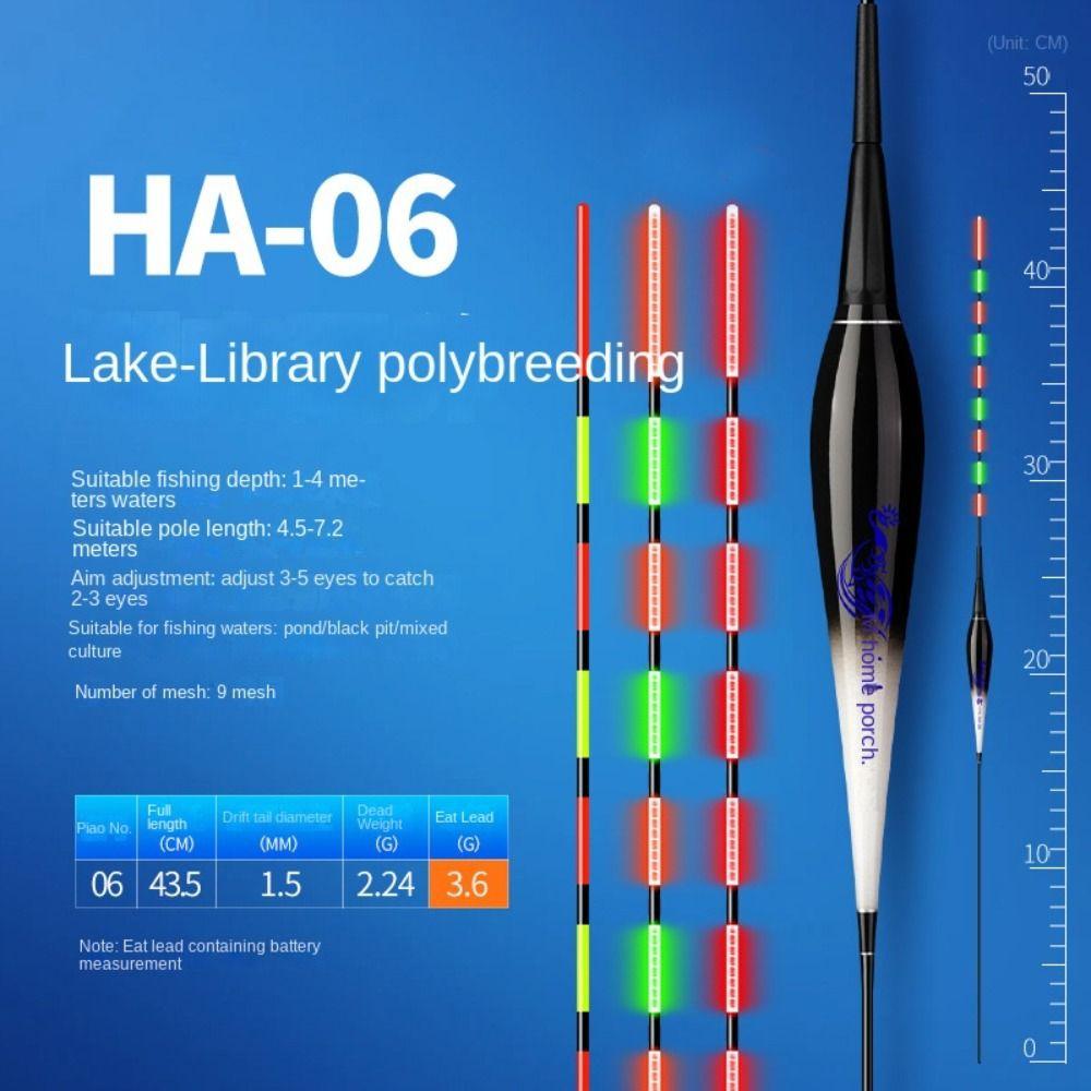 Buoy Strike Light Float Indicator Rock Fishing Floats 2024 Electronic Fishing Float Long Tail