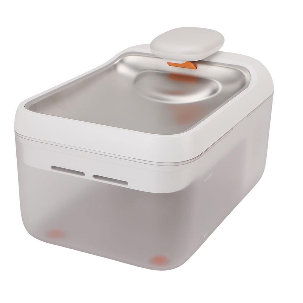 Фонтан для воды для кошек 4,5 л большой емкости, подключаемый, тихий, миска из нержавеющей стали, автоматическая поилка для домашних животных