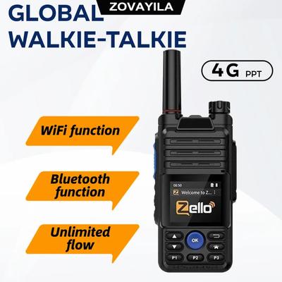 Zello Global Android Walkie Talkie Walkie Talkie Handset 4G Full Netcom с Bluetooth Wi-Fi Междугородние PTT-вызовы