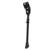 Mountain Bike Adjustable Side Kickstand Bicycle Accessory for 16in 20in 24in 26in Tire DiameterBlack