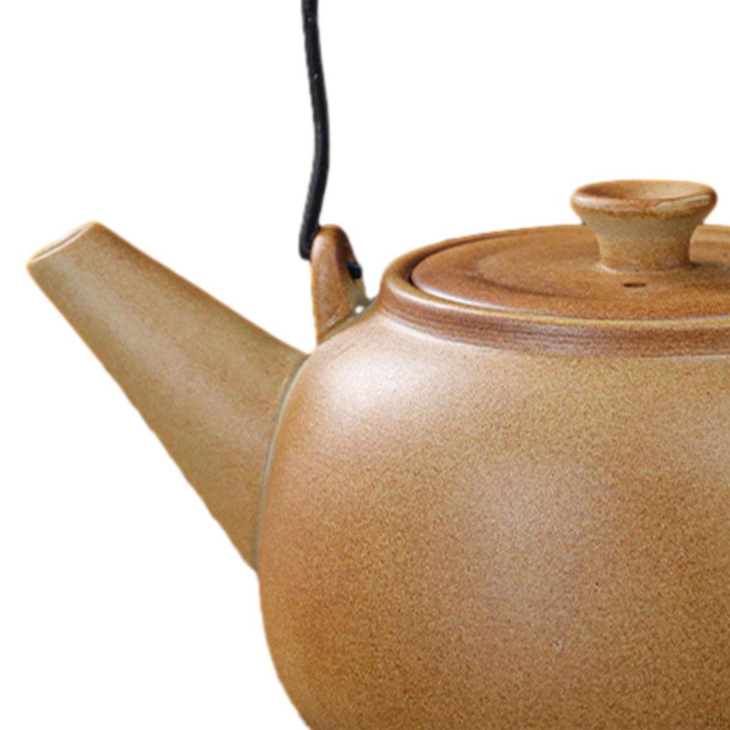 Керамический чайник для кипячения, прочная чайная посуда с ручкой, фильтр для чая Ресторан