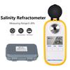 DR201 0-28% Salinity Refractometer LCD Digital Refractometer Salinity Specific Gravity Meter Food Seawater Salt Content Tester