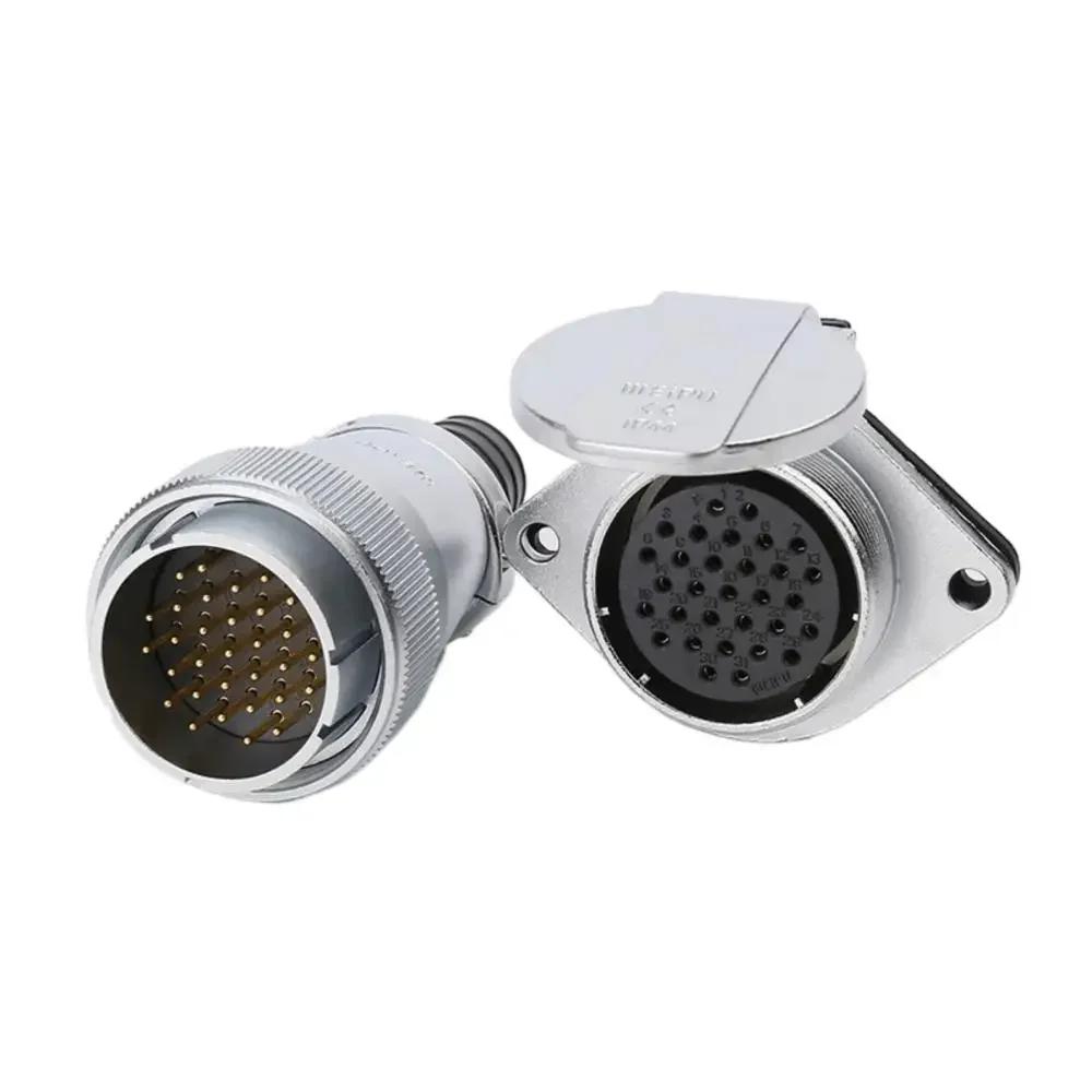 WEIPU WS40 TQ/ZG Metal Industrial M40 Power Electric Connector Signal Adapter 5pin 9pin 15pin 26pin 31Pin 52Pin High Voltage