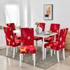 Universal Elastic Dining Chair Cover Anti Dirty Slipcover Removable Seat Protector for Living Room Kitchen Wedding Banquet Party