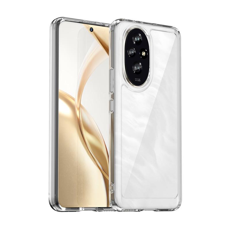 Чехол для Honor 200 5G Чехол для Honor 200 6,7-дюймовый цветной мягкий силиконовый прозрачный защитный бампер для Honor 200
