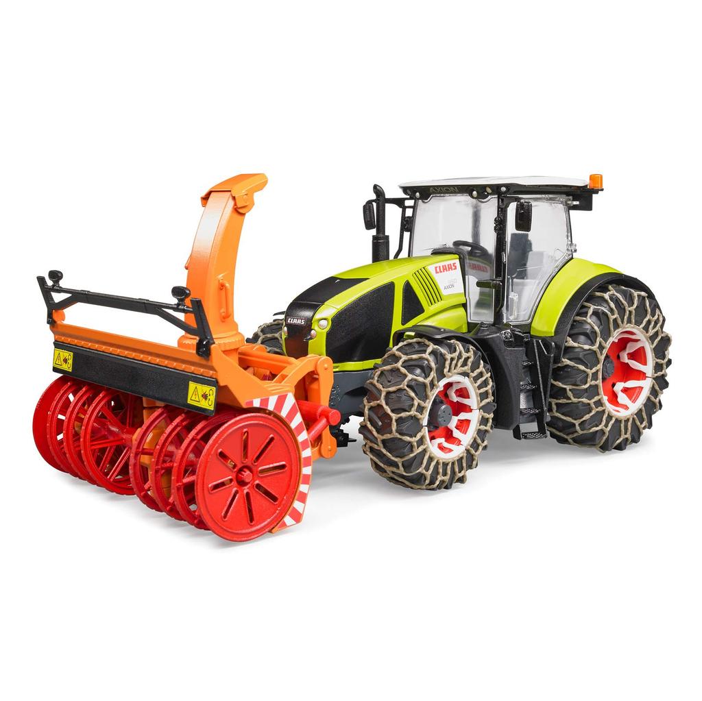 Bruder Claas Axion950 Тракторный снегоочиститель BR03017 и