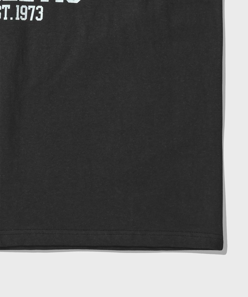 DISCUS ATHLETIC Heavyweight Center Logo T-Shirt Washed Black