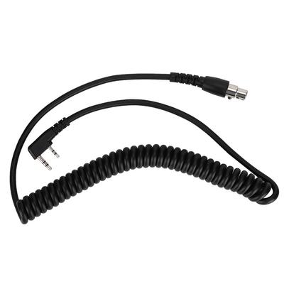Кабель спиральный 2Pin to 5Pin для двухсторонних радиостанций и гарнитур HYTRelm