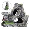 Aquarium Rockery Landscape Rock Hiding Cave Tree Ornament Fish Tank Decoration