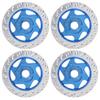 4PCS Universal Aluminum Alloy RC Car Brake Disc Metal Hex Adapter for 1 10 Remote Control Car