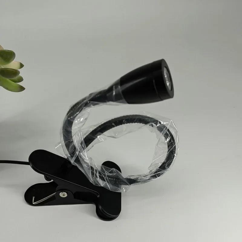 Светодиодная настольная компьютерная лампа с питанием от USB, защита глаз, настольный светильник, складной регулируемый зажим на 360 °, ночник, внутреннее освещение