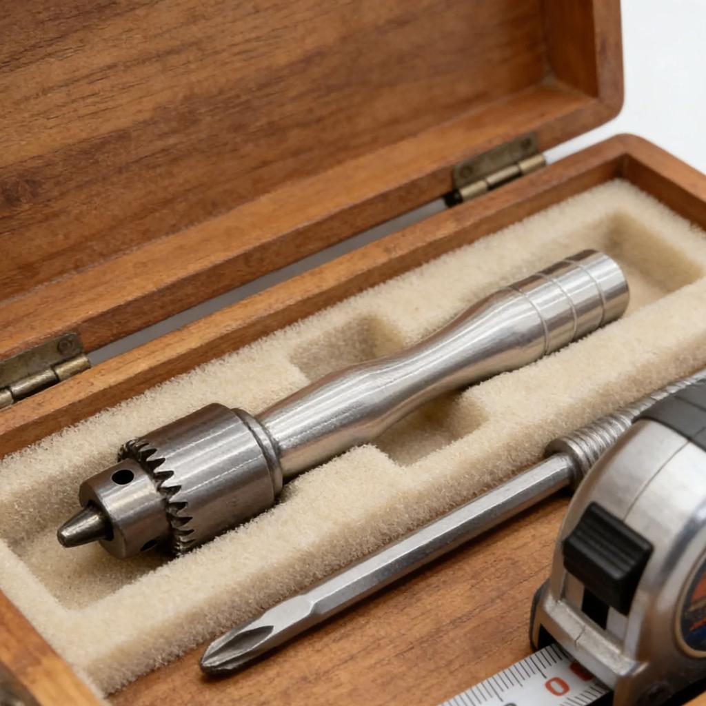 Инструмент для ремонта часов Стальной зажимной патрон Алюминиевый сплав Легкая ручка Ось колеса Рукоятка головки винта Зажимной инструмент для сверла