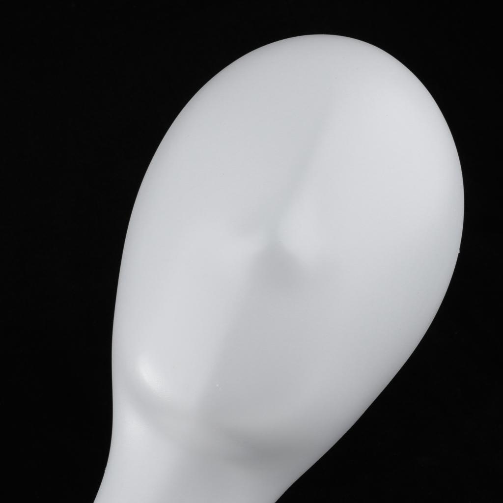 16" Mannequin Head Model Manikin Wig Hat Scarf Display Stand Holder Black