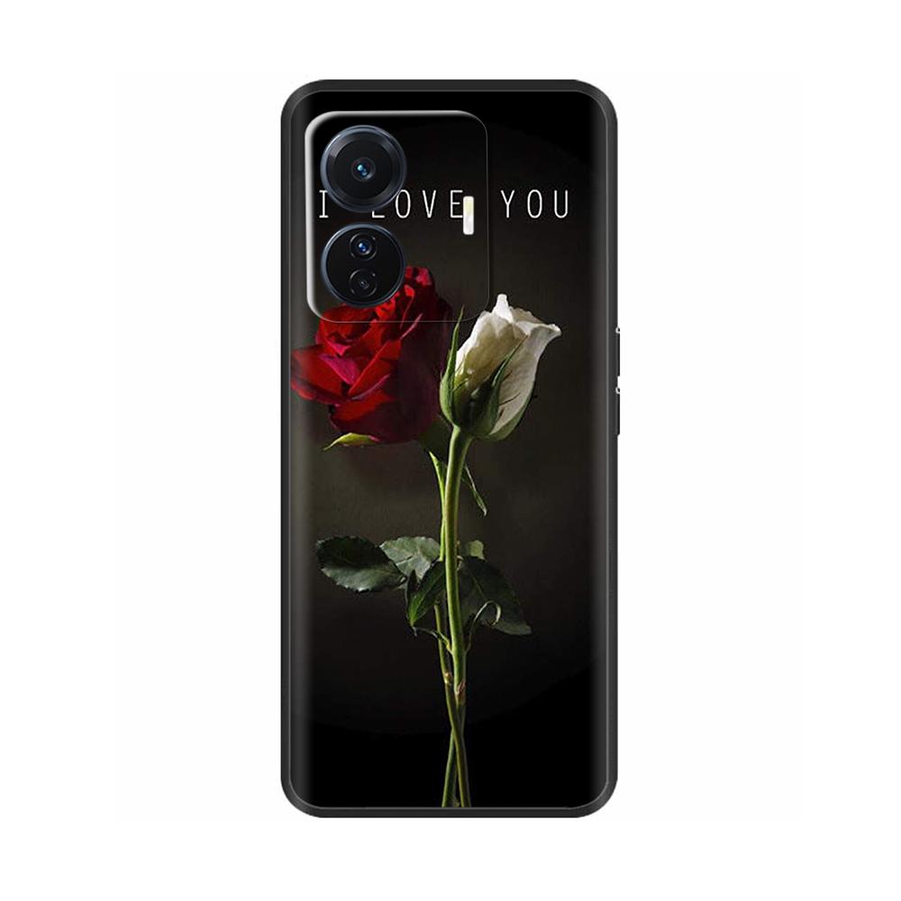 Чехол для vivo T1 Pro CPH2065 Защитный Мягкий ТПУ Fundas Задняя крышка Для vivo T1 4G 44W vivoT1 Pro T1Pro Чехлы для телефона Coque Бампер