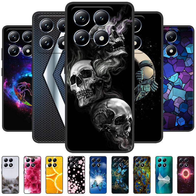 For Xiaomi 14T Pro 5G Phone Cases Fashion Printed Soft Silicone Shockproof Protective Cover For Xiaomi 14T TPU Bumper Covers
