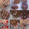 Aurora French Fake Nials French Press On Nails Fashion False Nails  DIY