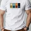 2026Minimalist Day Night Ocean Graphic Unisex Cotton TShirt