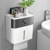 Toilet Tissue Boxes Waterproof Toilet Paper Toilet Paper Shelf Toilet Wall-mounted Storage Box