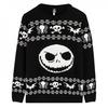 Nightmare Before Christmas Вязаный джемпер унисекс для взрослых Jack Skellington