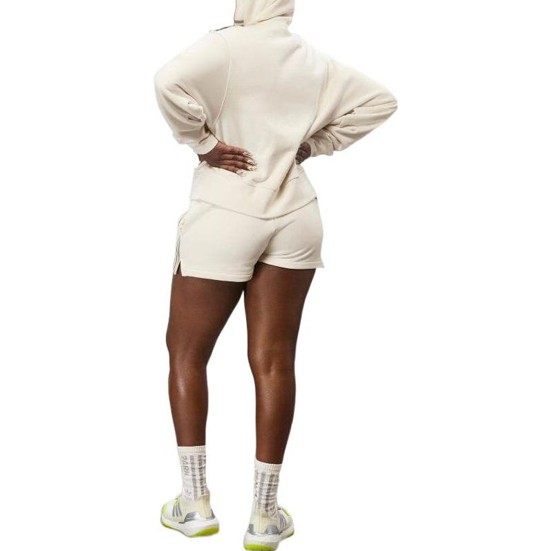 adidas Шорты из махровой ткани Ivy Park Цвет: вне белого HN7071