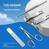 AKIRO Upgraded 5-Piece Graffiti Nail Clipper Set