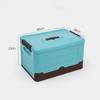 Foldable Plastic Organizer Portable Stackable Free Combination Storage Box Dormitory Household Miscellaneous Storage Container