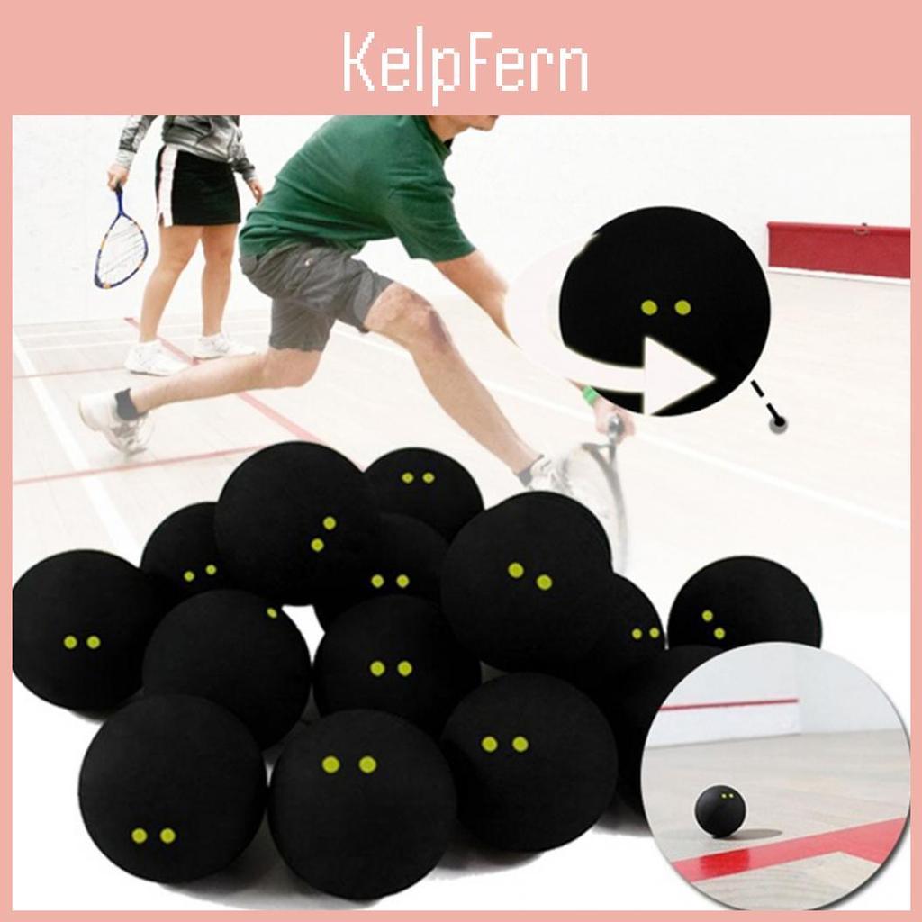Professional Squash Ball Player Competition Two Yellow Dots Low Speed Accessory