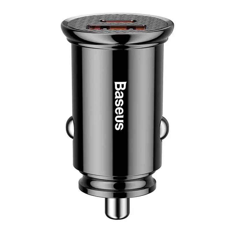 Ładowarka Samochodowa Baseus Circular Pd Qc4.0+ 5A 30W (Czarna)
