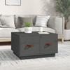 820968 vidaXL Coffee Table Grey 60x53x35 Cm Solid Pine Wood