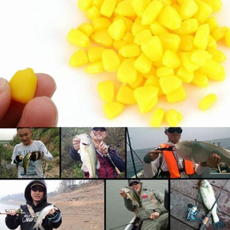 Ядра Fishing Soft 100 шт. / Пакет Bionic Corn Bait Lures Floating Baits