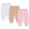 1 шт. Унисекс Однотонные Штаны для Новорожденной Девочки Хлопковые Штаны для Мальчика Четыре Сезона Штаны для Малыша Летний Комплект Леггинсов