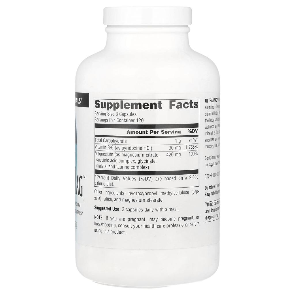 Source Naturals Ultra-Mag™, 360 растительных капсул