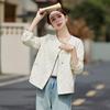 Women's Short Fashion Coat 2025 - Spring & Autumn, Loose Fit, Casual, Small Size, Ideal for Middle-Aged Moms