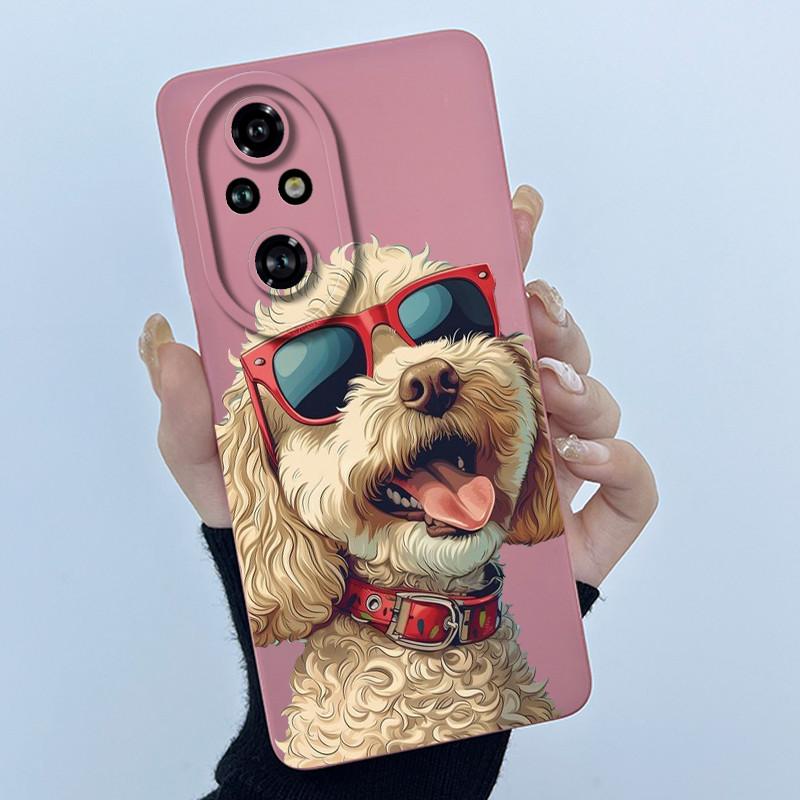 Мультяшный чехол для Honor 200 100 Honor200 Honor100 Pro Lite 5G, жидкий силикон, защита объектива камеры, чехол для телефона, мягкая задняя крышка