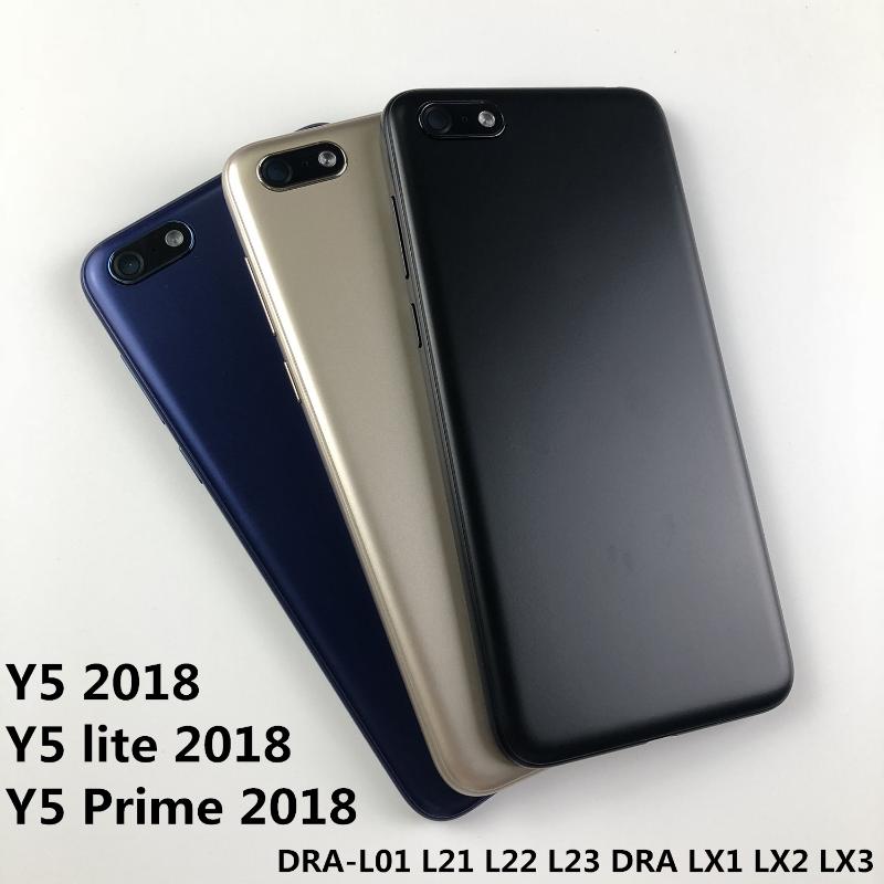 Аккумулятор для Huawei Y5 Y5 Lite Y5 Prime 2018 Корпус задняя дверь со средней рамкой + громкость питания