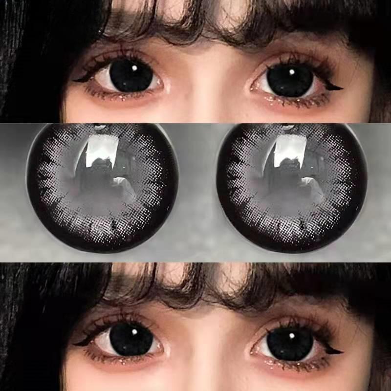 (0,00~-8,00) MillCreek Цветные контактные линзы с диоптриями Мягкие контактные линзы с годовым сроком годности Цветные линзы с коррекцией Линзы для косплея