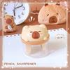 Мультяшная точилка для карандашей в виде животного Двойная ручная точилка для учеников детей мальчиков девочек Деревянный карандаш Карандаш для рисования