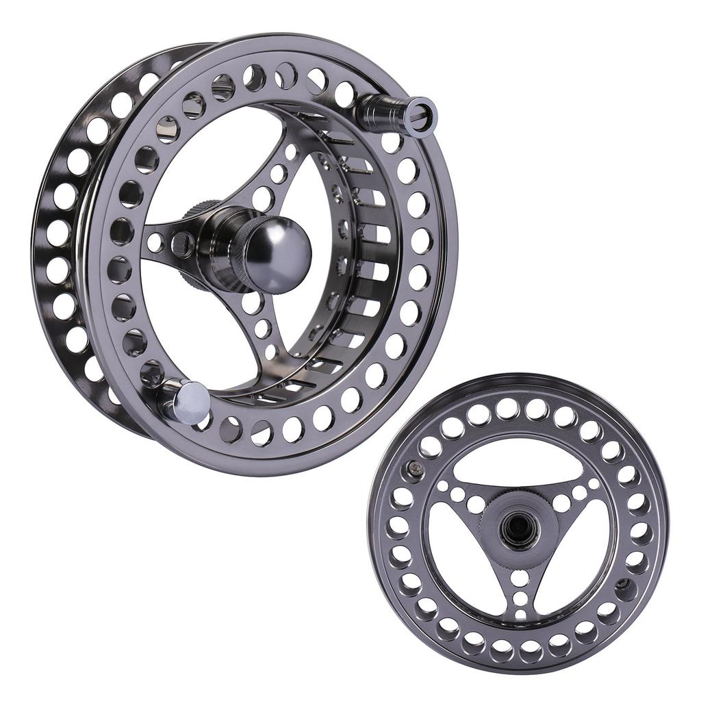 Катушка Goture Fly, катушка, части, легкий алюминиевый, устойчивый к коррозии, большой вал, левый и правый, сменный, пятка для рыбалки на корюшке, 7/8