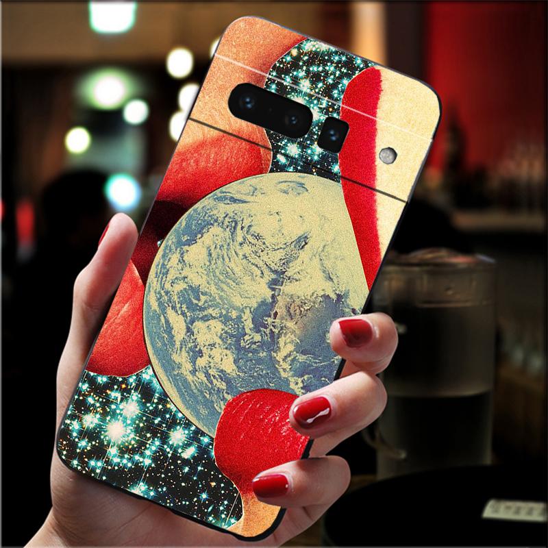 Phone Case For Google Pixel 10 9 Pro XL 9A 8 7 6 Pro Pixel 8A 7A 6A Pixel 8 7 6 5 Art Aesthetic Trippy