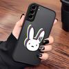 Bad Bunny S24 5G Case For Samsung S20 S21 FE S22 S23 S24 Ultra Cases Bunny Logo Funda Galaxy S23 Plus Matte Back Cover X 100pre