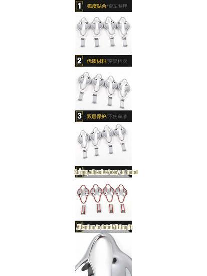 KX3 Door Bowl Decorative Frame & Anti-Scratch Cover Car Accessories