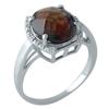 Серебряное кольцо с натуральным гранатом (1996737)
