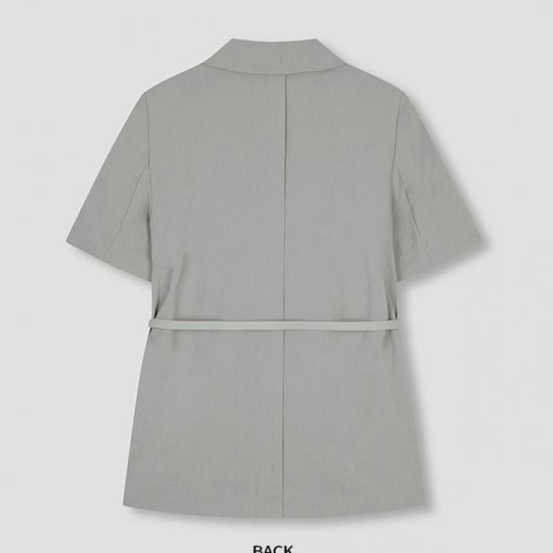  She S miss льняной пиджак с поясом, цена 318 000 вон 