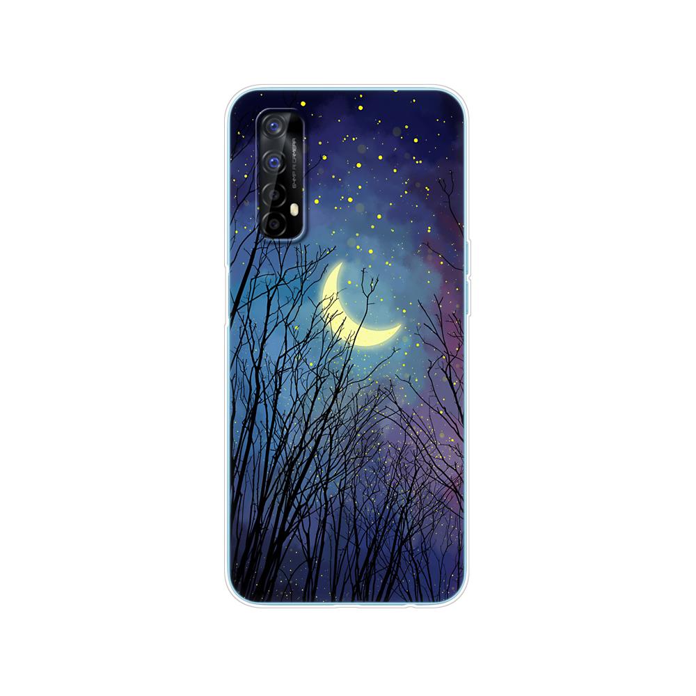 Чехол для Realme 7 для OPPO Realme 7 Pro, противоударный мягкий силиконовый чехол из ТПУ для задней панели телефона Realme7 7Pro, чехол-бампер, чехол