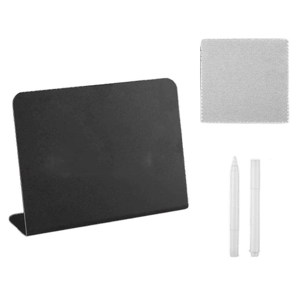 12/15/20/25Pcs with 2pcs White Pen Message Blackboard Signs Mini Chalkboard Tags  Party Supplies