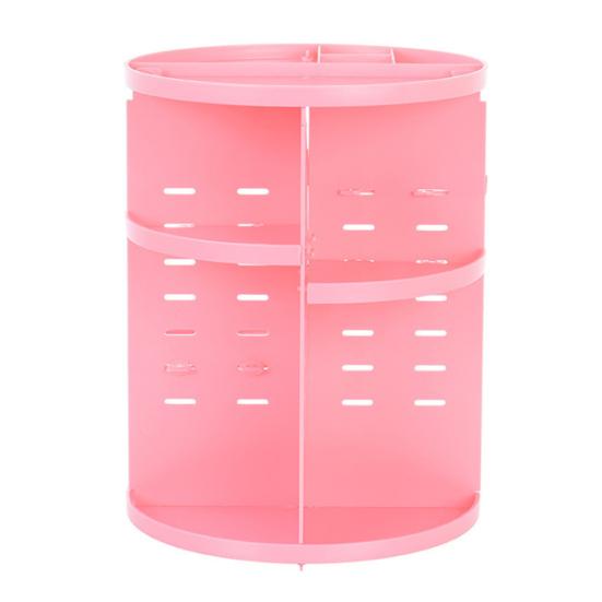 Органайзер для косметики, вместительный многоцелевой прозрачный вращающийся на 360 градусов органайзер для косметики