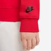 Nike Letter Print Crew Neck Long Sleeve Sweatshirt Kids Sweatshirt University-Red DZ7685-657