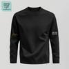 Jeanswest Life Men's Loose Fit Cotton Long Sleeve Crew Neck T-Shirt